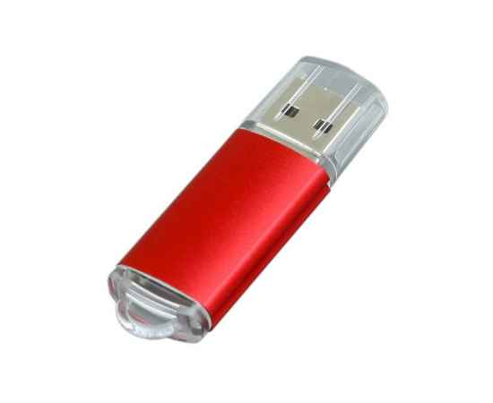USB 2.0- флешка на 16 Гб с прозрачным колпачком, 16Gb, 6018.16.01, Цвет: красный, Размер: 16Gb