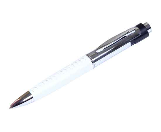 USB 2.0- флешка на 32 Гб в виде ручки с мини чипом, 32Gb, 6350.32.06, Цвет: белый,серебристый, Размер: 32Gb