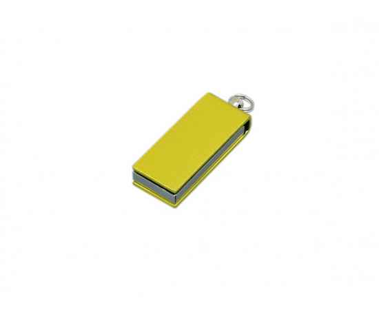 USB 2.0- флешка мини на 16 Гб с мини чипом в цветном корпусе, 16Gb, 6007.16.04, Цвет: желтый, Размер: 16Gb