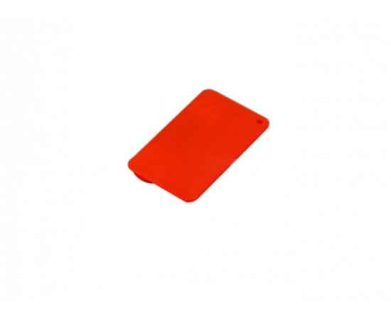USB 2.0- флешка на 8 Гб в виде пластиковой карточки, 8Gb, 6587.8.01, Цвет: красный, Размер: 8Gb