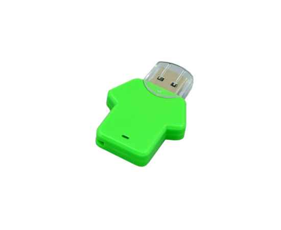 USB 2.0- флешка на 16 Гб в виде футболки, 16Gb, 6005.16.03, Цвет: зеленый, Интерфейс: USB 2.0, Объем памяти: 16 Gb, Размер: 16Gb