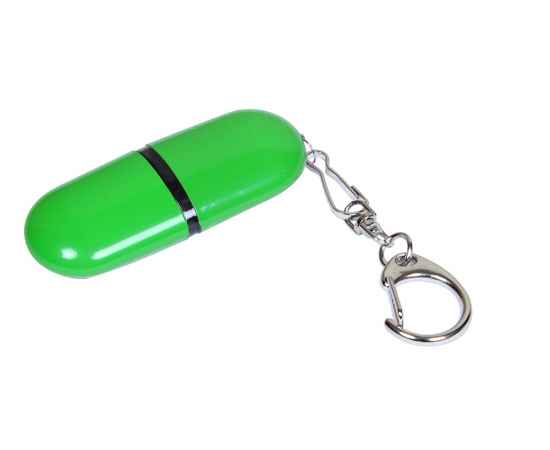 USB 2.0- флешка промо на 16 Гб каплевидной формы, 16Gb, 6015.16.03, Цвет: зеленый, Интерфейс: USB 2.0, Объем памяти: 16 Gb, Размер: 16Gb