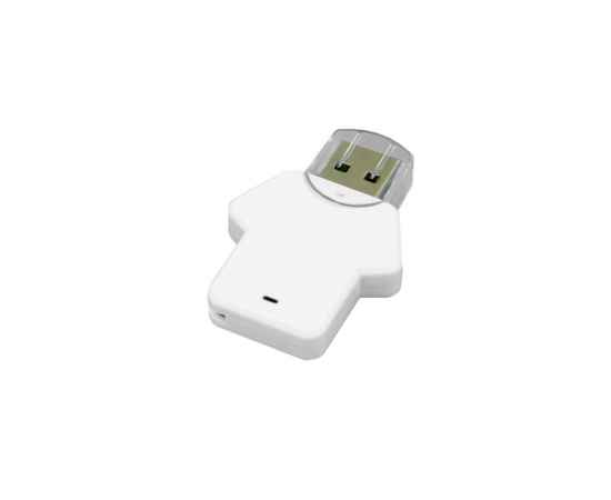 USB 2.0- флешка на 16 Гб в виде футболки, 16Gb, 6005.16.06, Цвет: белый, Интерфейс: USB 2.0, Объем памяти: 16 Gb, Размер: 16Gb