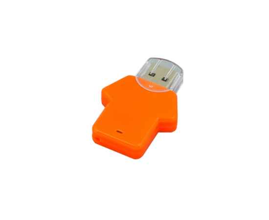 USB 2.0- флешка на 16 Гб в виде футболки, 16Gb, 6005.16.08, Цвет: оранжевый, Интерфейс: USB 2.0, Объем памяти: 16 Gb, Размер: 16Gb