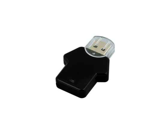 USB 2.0- флешка на 16 Гб в виде футболки, 16Gb, 6005.16.07, Цвет: черный, Интерфейс: USB 2.0, Объем памяти: 16 Gb, Размер: 16Gb