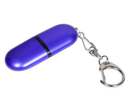 USB 2.0- флешка промо на 16 Гб каплевидной формы, 16Gb, 6015.16.02, Цвет: синий, Интерфейс: USB 2.0, Объем памяти: 16 Gb, Размер: 16Gb
