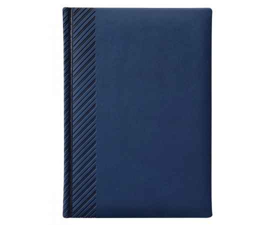 Ежедневник датированный 2024, синий Velure , Цвет: синий