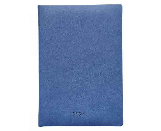 Ежедневник датированный 2024, синий Vienna , Цвет: синий