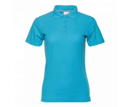 Рубашка поло женская STAN хлопок/полиэстер 185, 104W, Бирюзовый (32) (42/XS), Цвет: бирюзовый, Размер: 42/XS