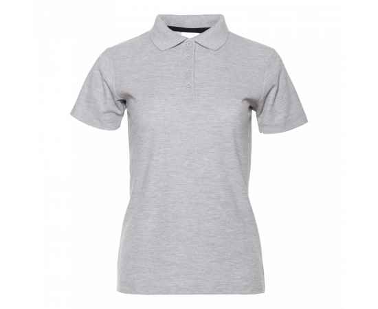 Рубашка поло женская STAN хлопок/полиэстер 185, 104W, Серый меланж (50) (42/XS), Цвет: серый меланж, Размер: 42/XS