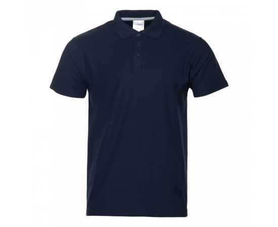 Рубашка поло мужская STAN хлопок/полиэстер 185, 104, Т-синий (46) (44/XS), Цвет: тёмно-синий, Размер: 44/XS