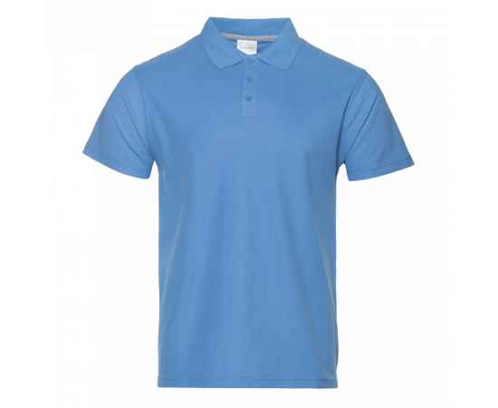 Рубашка поло мужская STAN хлопок/полиэстер 185, 104, Голубой (76) (44/XS), Цвет: голубой, Размер: 44/XS