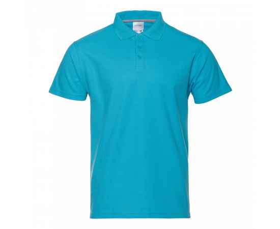 Рубашка поло мужская STAN хлопок/полиэстер 185, 104, Бирюзовый (32) (44/XS), Цвет: бирюзовый, Размер: 44/XS