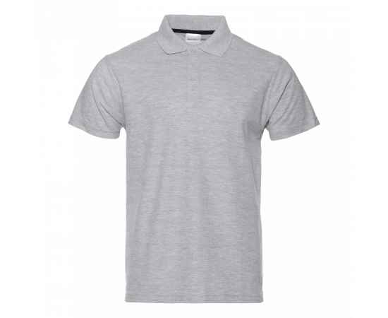 Рубашка поло мужская  STAN хлопок/полиэстер 185, 04, Серый меланж (50) (42/XXS), Цвет: серый меланж, Размер: 42/XXS