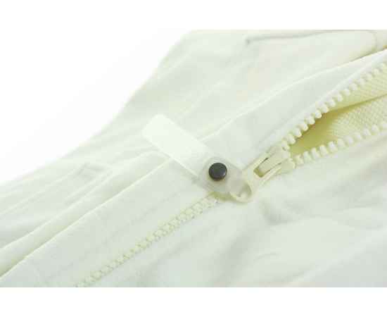 Куртка флисовая мужская Lancaster, белая с оттенком слоновой кости, размер XXL, Цвет: белый, Размер: XXL, изображение 8