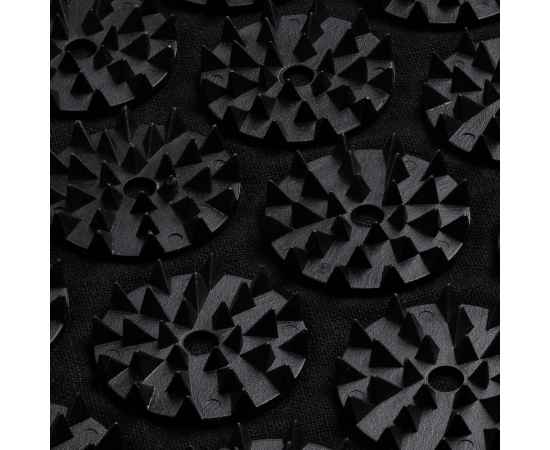 Массажный коврик с подушкой Akuna, черный, Цвет: черный, Размер: коврик: 68х42х2 см, изображение 7