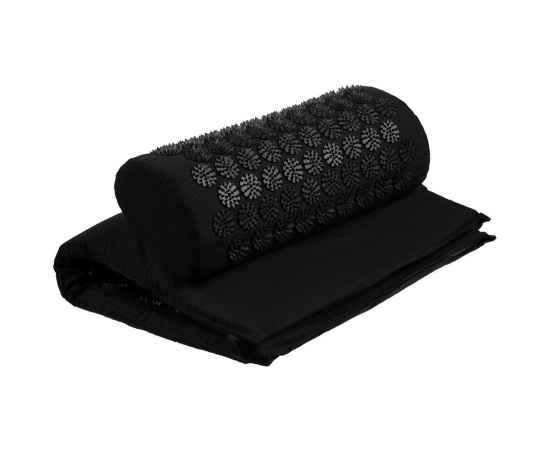 Массажный коврик с подушкой Akuna, черный, Цвет: черный, Размер: коврик: 68х42х2 см, изображение 2