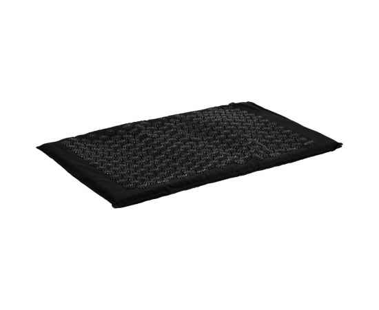 Массажный коврик с подушкой Akuna, черный, Цвет: черный, Размер: коврик: 68х42х2 см, изображение 6