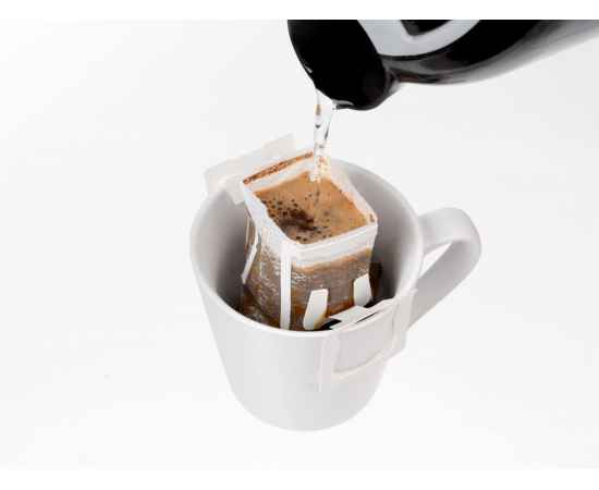 Кофе в дрип-пакете Drip Tip, Бразилия Сантос, Размер: 11х13,5 см, изображение 5
