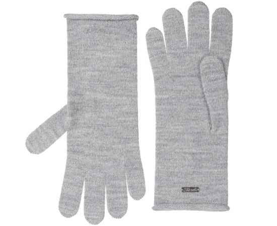 Перчатки Alpine, удлиненные, серые, Цвет: серый