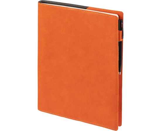 Ежедневник в суперобложке Brave Book, недатированный, оранжевый, Цвет: оранжевый