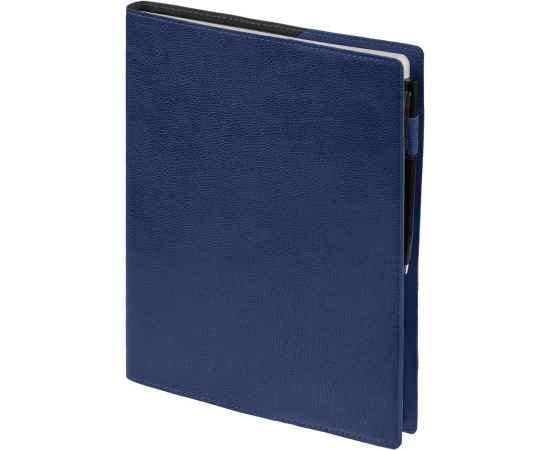 Ежедневник в суперобложке Brave Book, недатированный, темно-синий, Цвет: синий