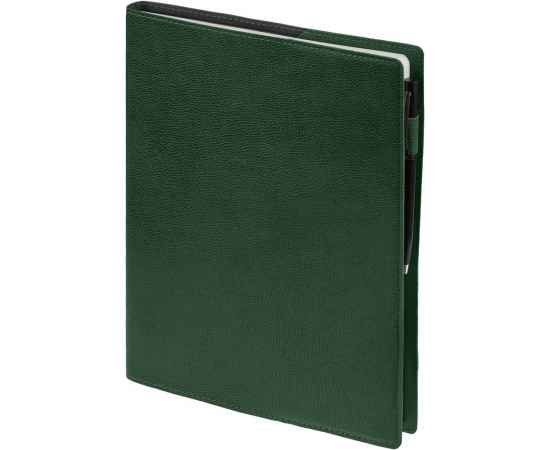 Ежедневник в суперобложке Brave Book, недатированный, зеленый, Цвет: зеленый