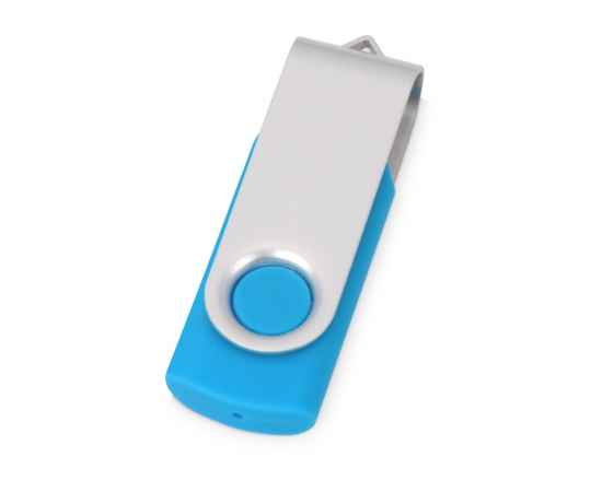 USB-флешка на 8 Гб Квебек, 8Gb, 6211.10.08, Цвет: голубой, Интерфейс: USB 2.0, Объем памяти: 8 Gb, Размер: 8Gb