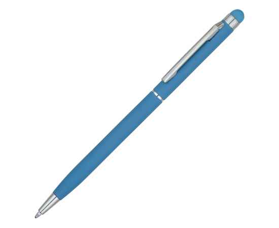 Ручка-стилус металлическая шариковая Jucy Soft soft-touch, 18570.22