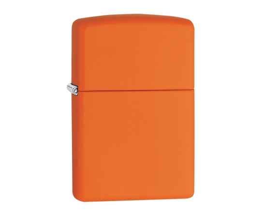 Зажигалка ZIPPO Classic с покрытием Orange Matte, 422125, Цвет: оранжевый