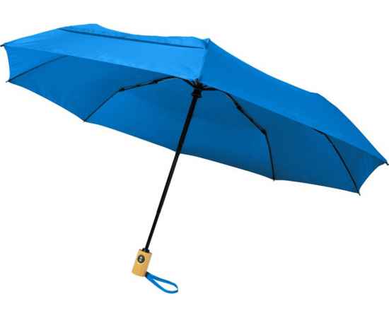 Зонт складной Bo автомат, 10914352, Цвет: синий