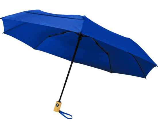 Зонт складной Bo автомат, 10914353, Цвет: ярко-синий