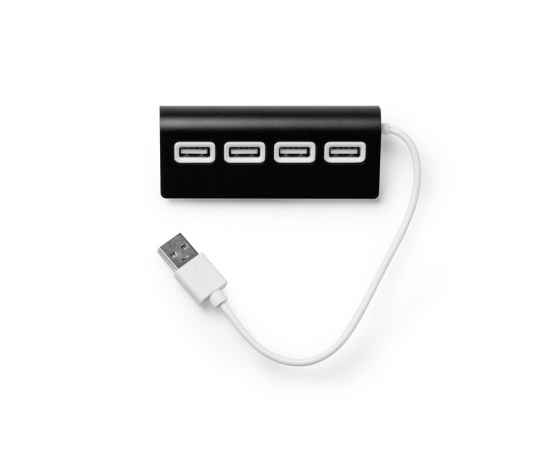 USB хаб PLERION, IA3033S102, Цвет: черный