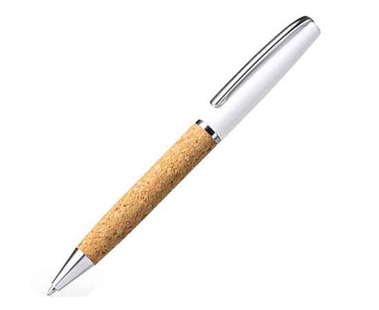 Ручка шариковая из натуральной пробки и металла ALTON, BL7991TA01