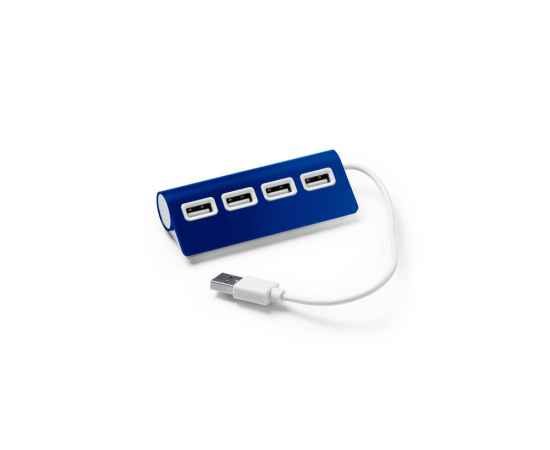 USB хаб PLERION, IA3033S105, Цвет: синий