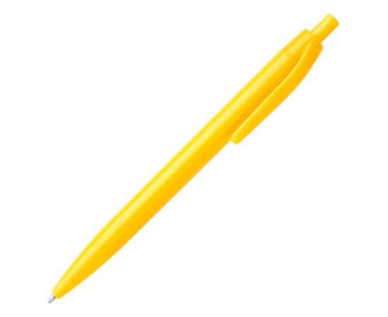 Ручка пластиковая шариковая STIX, синие чернила, HW8010S103, Цвет: желтый, Размер: синие чернила
