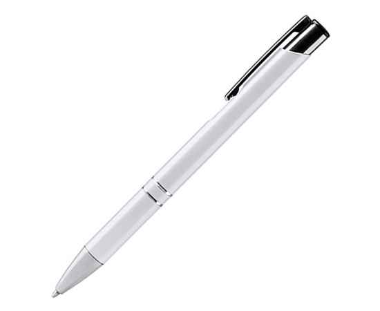 Шариковая ручка из переработанного алюминия SIMON, BL7972TA01, Цвет: белый