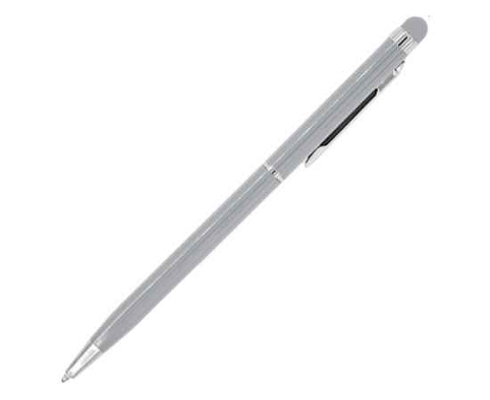Ручка-стилус металлическая шариковая BAUME, HW8005S1251, Цвет: серебристый