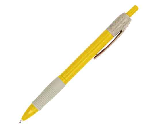Ручка шариковая из пшеничного волокна HANA, HW8032S103, Цвет: желтый