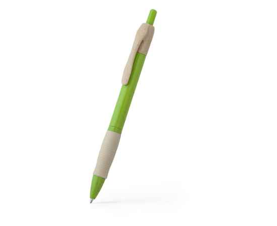 Ручка шариковая из пшеничного волокна HANA, HW8032S1114, Цвет: зеленое яблоко