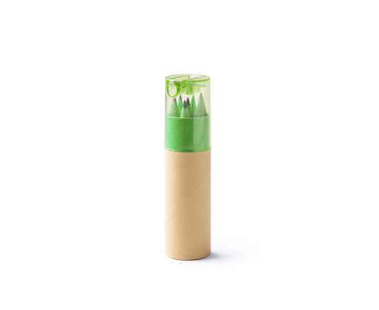 Набор из 6 карандашей MABEL, LA8089S2226, Цвет: зеленый