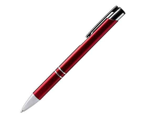 Шариковая ручка из переработанного алюминия SIMON, BL7972TA60, Цвет: красный