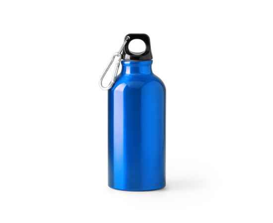 Бутылка RENKO из переработанного алюминия, BI4214S105, Цвет: синий, Объем: 400