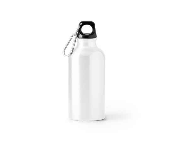 Бутылка RENKO из переработанного алюминия, BI4214S101, Цвет: белый, Объем: 400