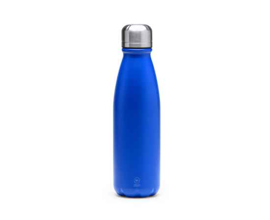 Бутылка KISKO из переработанного алюминия, BI4213S105, Цвет: синий, Объем: 550