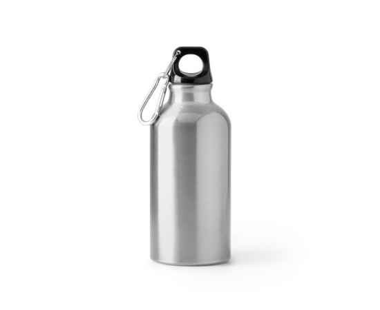 Бутылка RENKO из переработанного алюминия, BI4214S1251, Цвет: серебристый, Объем: 400
