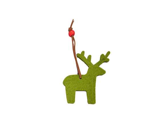 Войлочное рождественское украшение ABEND, северный олень, XM1302S1513, Цвет: зеленое яблоко