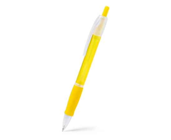 Ручка пластиковая шариковая ONTARIO, HW8008S103, Цвет: желтый