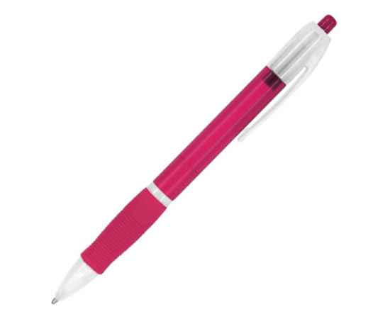 Ручка пластиковая шариковая ONTARIO, HW8008S140, Цвет: фуксия