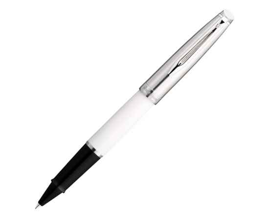 Ручка-роллер Embleme Ecru, 2157419, Цвет: белый,серебристый